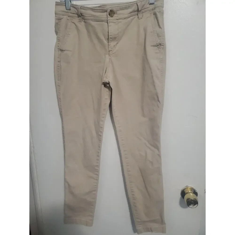 Old Navy Skinny Women's Khaki Pants Size 6 Regular